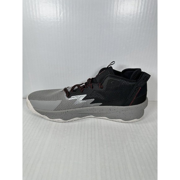 Adidas DAME 8 Damian Lillard Bridge City Black Gray Red Mens Size 13 HR1558 NEW